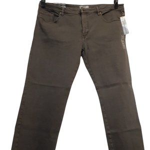 Denim Gold Jeans Stretch Denim Dark Green